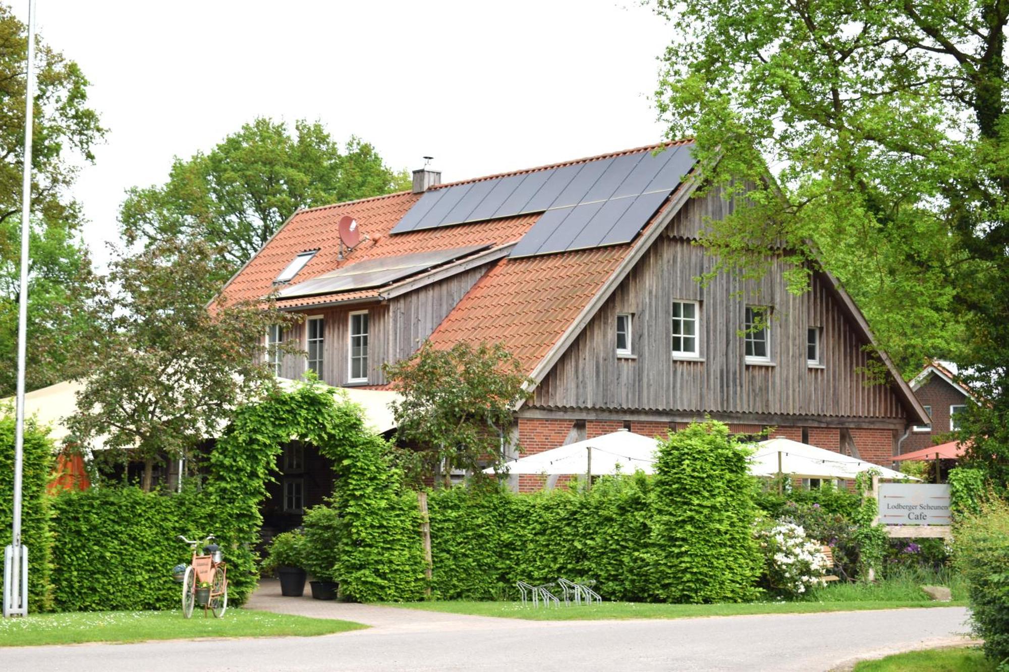 Dz/Ez Lodberger Scheunencafe Loningen Esterno foto